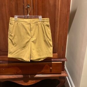 The North Face Men’s Summer Shorts , Color Mustard , Size 34
